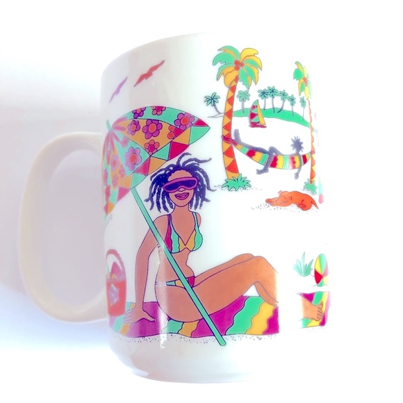 NEW Large Nassau Bahamas Coffee Mug NWOT - Picture 3 of 12